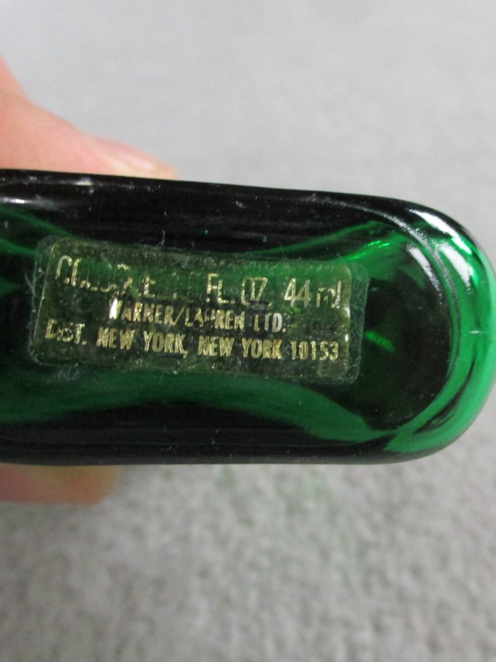 VINTAGE Polo Ralph Lauren Cologne Bottles 2.5 fl Oz and 1.5 fl Oz 75% Warner USA - Picture 4 of 4